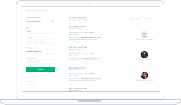 Radartec-Pesquisa Curriculo